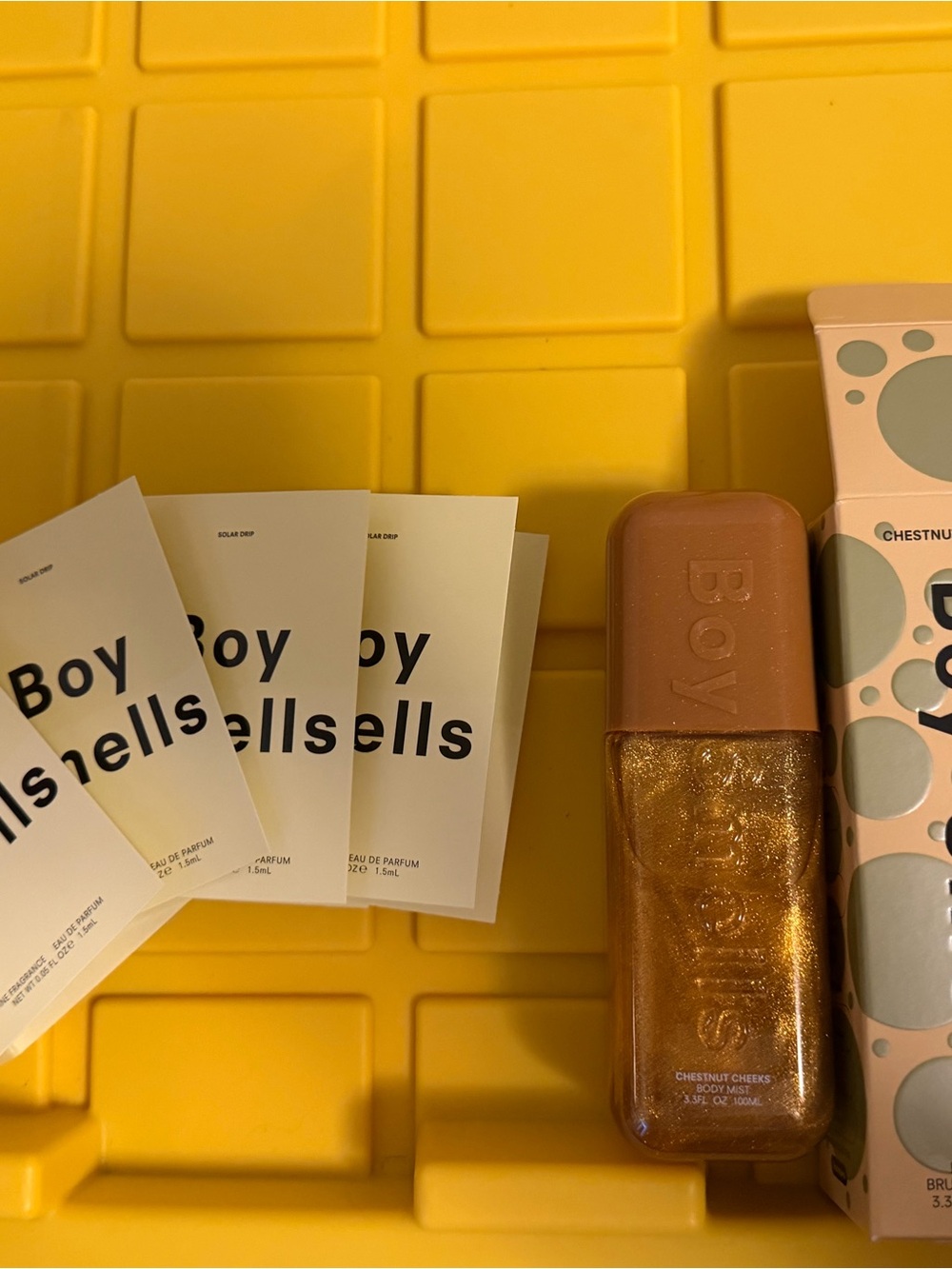 Chestnut Cheeks Shimmer Body Oil w/ extra
